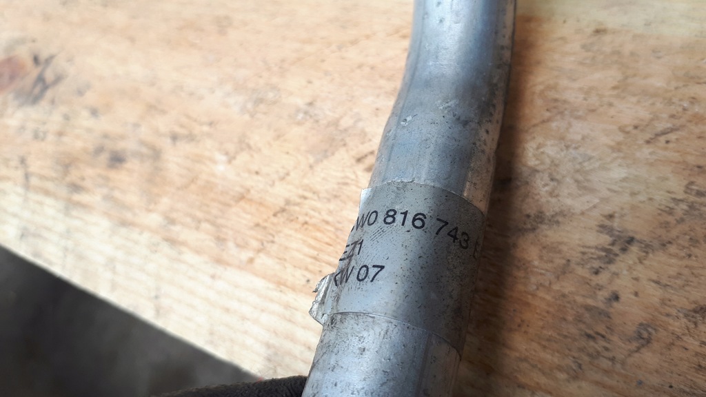 фото №6, A4 b9 8w шланг кондиционера 8w0816743bl a5 8w