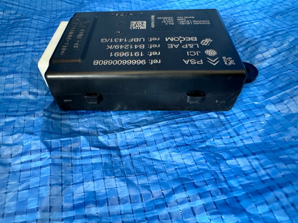 фото №7, Модуль блок керування сидіння peugeot citroen 9666600680