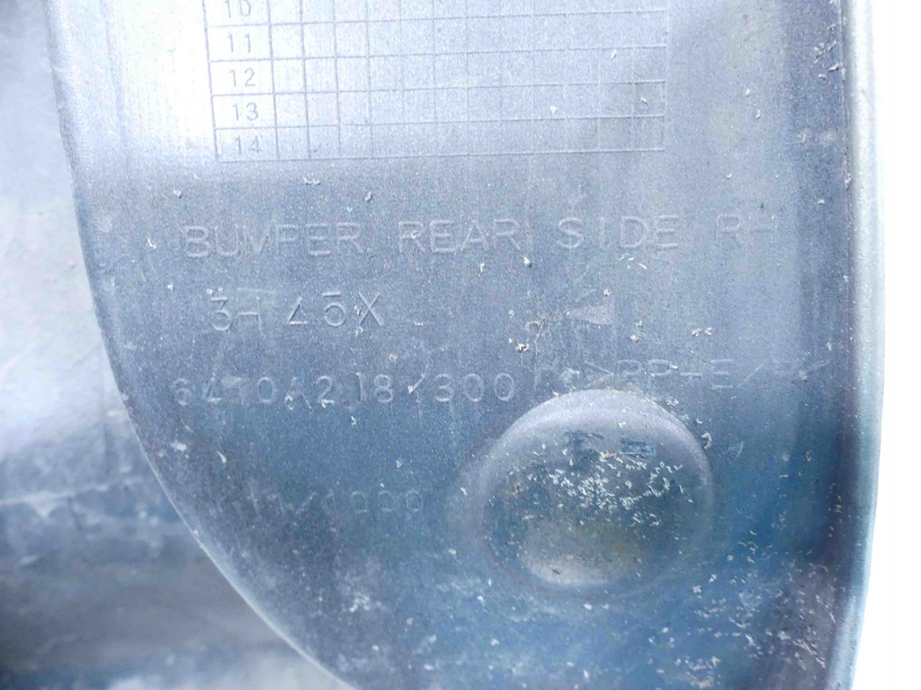 фото №10, Бампер задняя mitsubishi outlander ii 06-10 s18