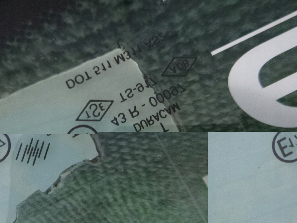 фото №5, Dacia logan i 04- скло задня задня оригінал