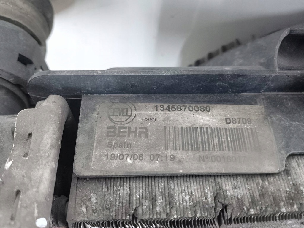 фото №8, Набір радіатор інтеркулер citroen jumper iii 1345870080 1347700080