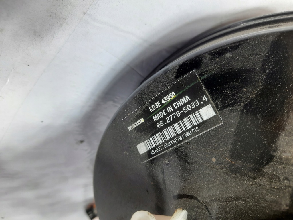 фото №8, Mazda cx5 ii 17- усилитель тормозов тормоза kd3e-43950 2.5 turbo usa