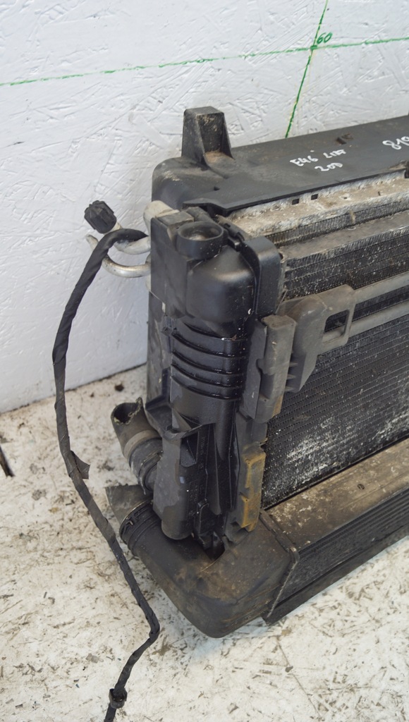 фото №7, Bmw e46 lift комплект радиатор вентилятор 2.0d