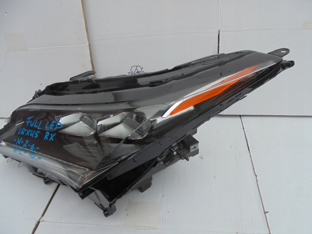 фото №3, Full led левый лампа фара lexus rx iv 4 200t 450h 15-19 na 2 модули eu