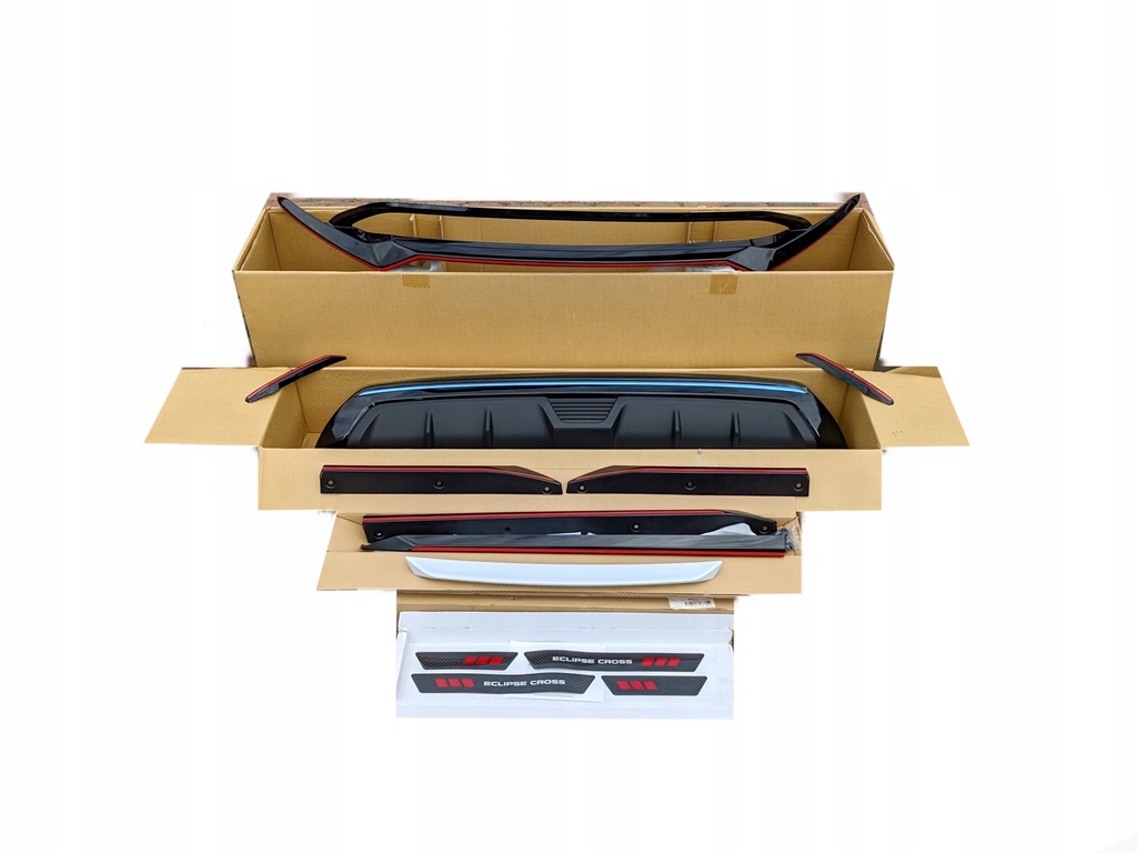 фото №1, Eclipse cross insport lift спойлер диффузор накладки