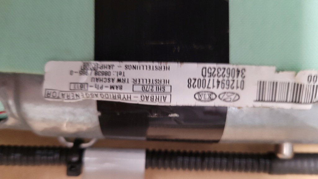 фото №7, Подушка шторка безпеки права kia sportage lift 34024640a