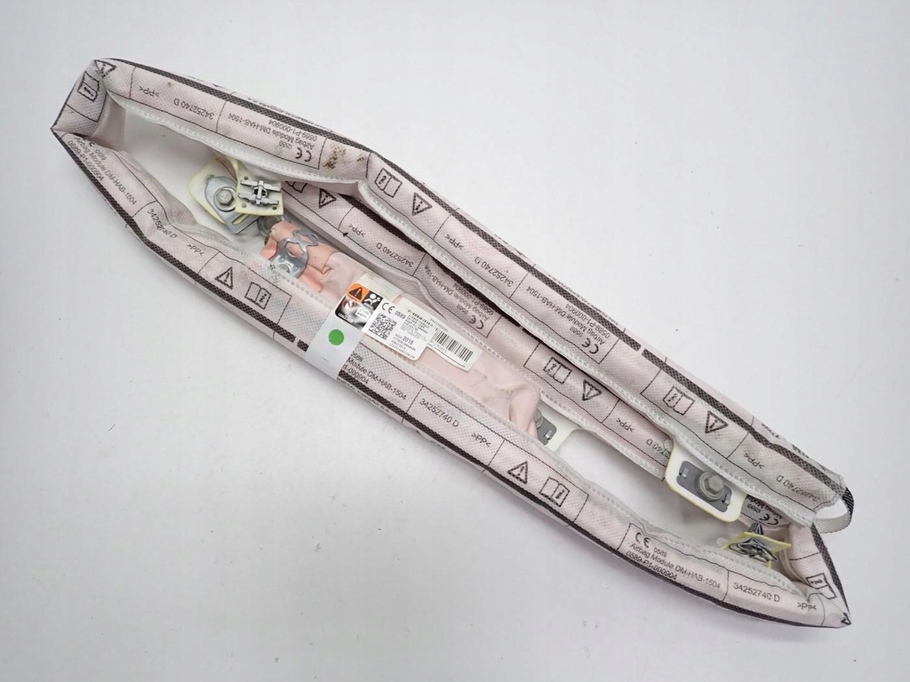 фото №1, Шторка безопасности подушка безопасности боковая правая оригинал 03552016 opel crossland x 21r