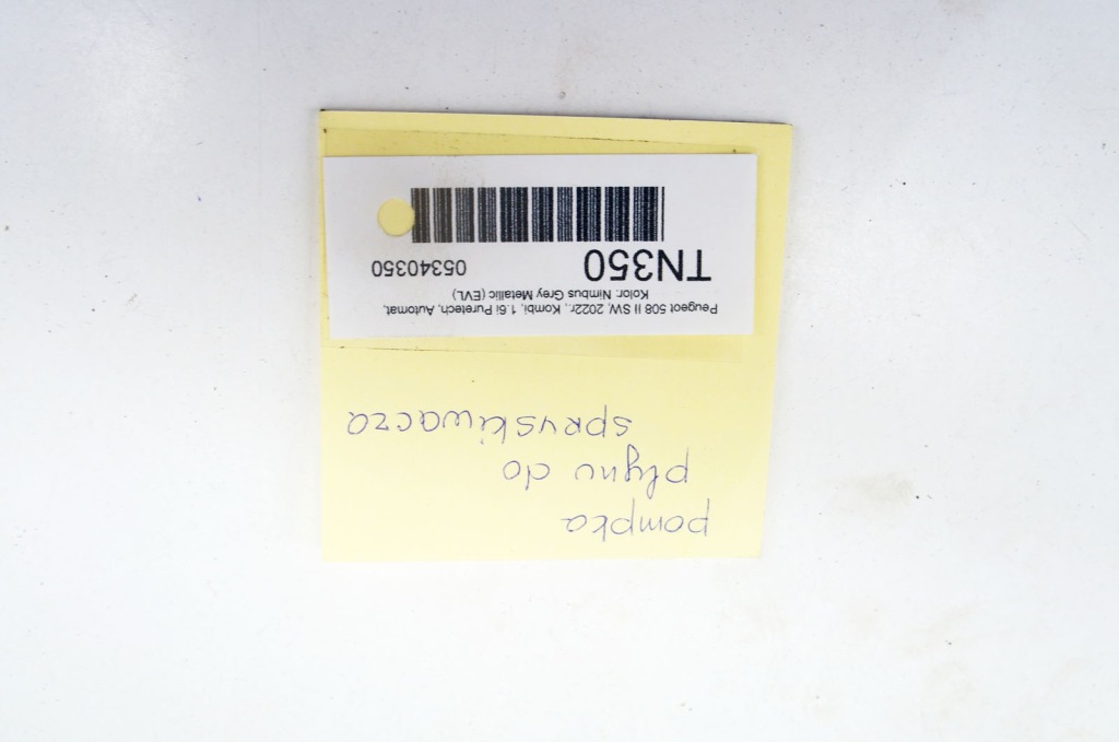 фото №5, Tn350 peugeot 508 ii помпа омывателя 9641553880 9641553980