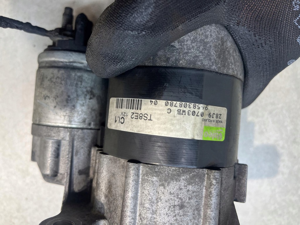 фото №7, Стартер citroen c4 1.6 b 16v 9658308780