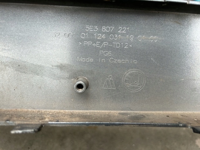 фото №9, Skoda octavia iv 19-21 бампер перед передний 5e3807221