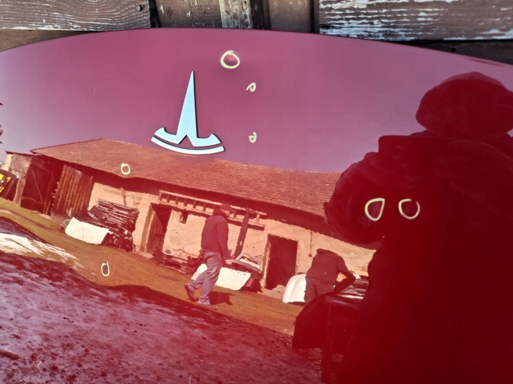 Крышка двигателя капот tesla 3 highland 2023r- Оригинал