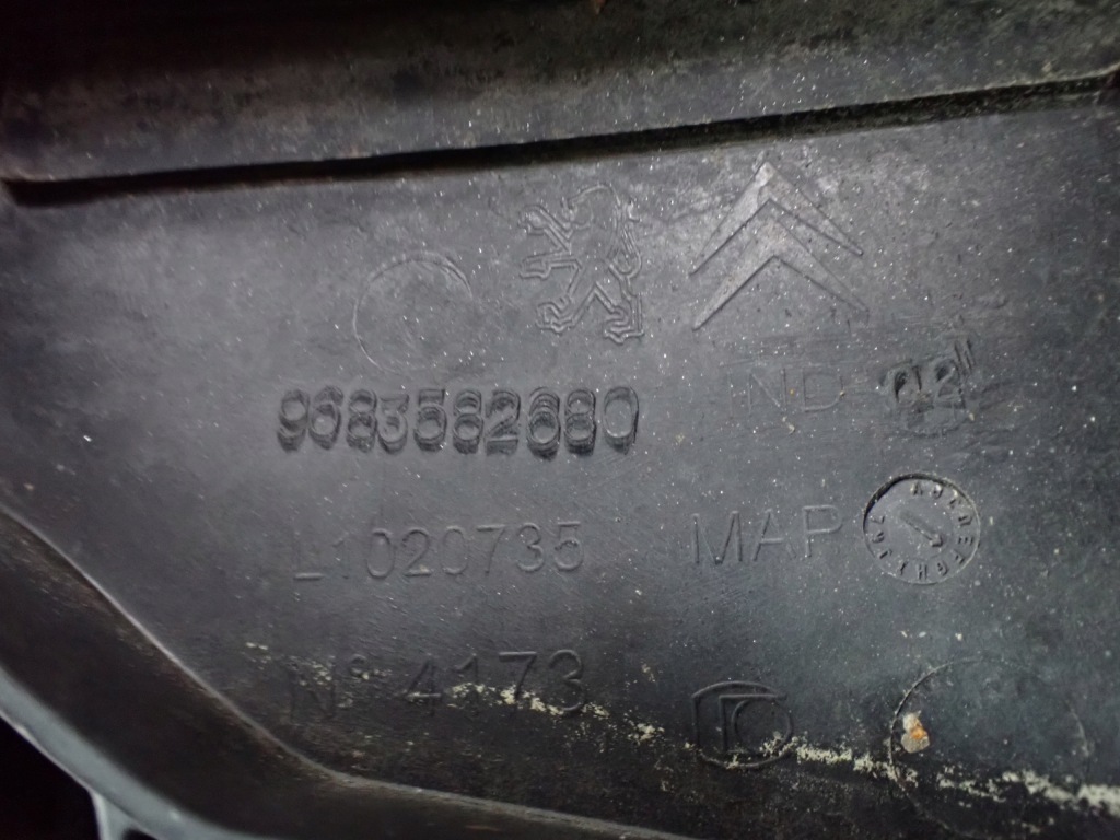 Жабо нижние citroen c3 ii 2010 eu kgx 9683582680 11287 с Разборки