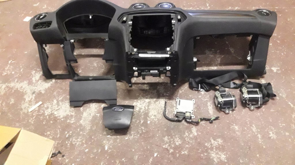 фото №9, Mondeo mk4 07-14r панель приладів приладова подушка безпеки комплект