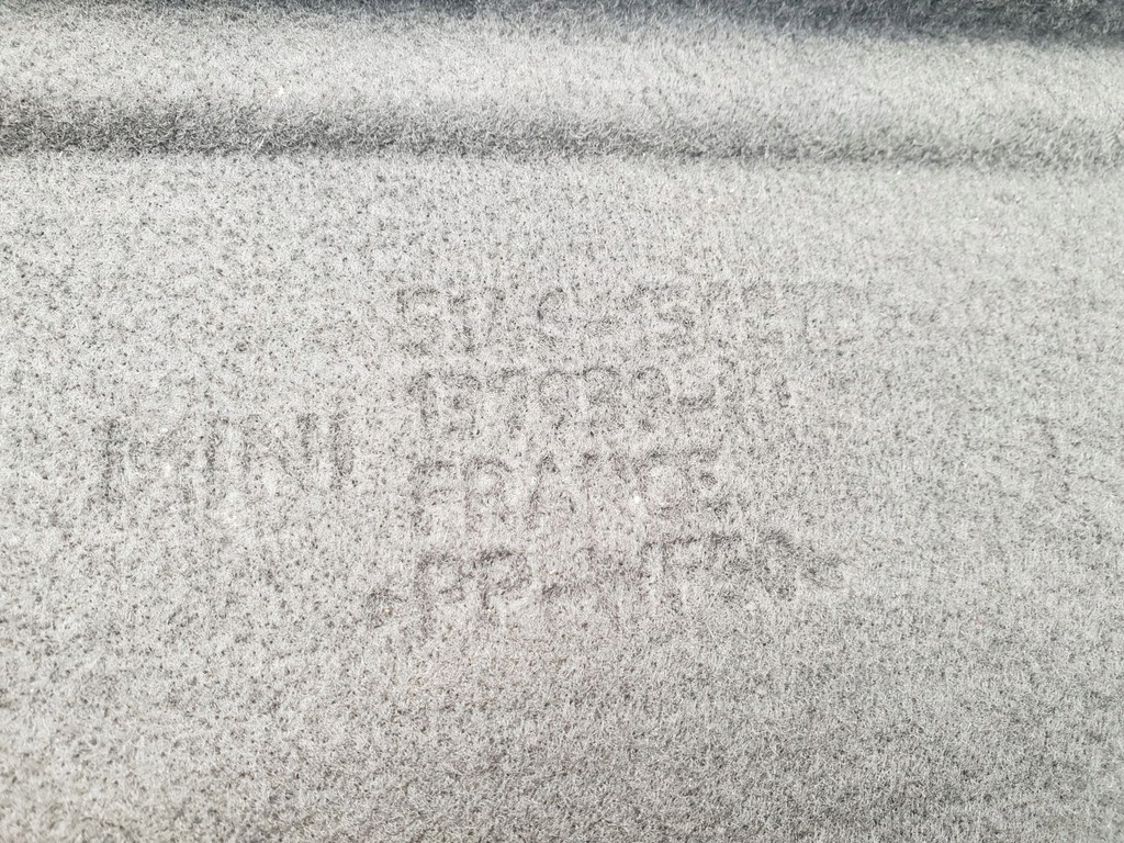 фото №8, Mini one r50 r53 полиця багажника задня задня