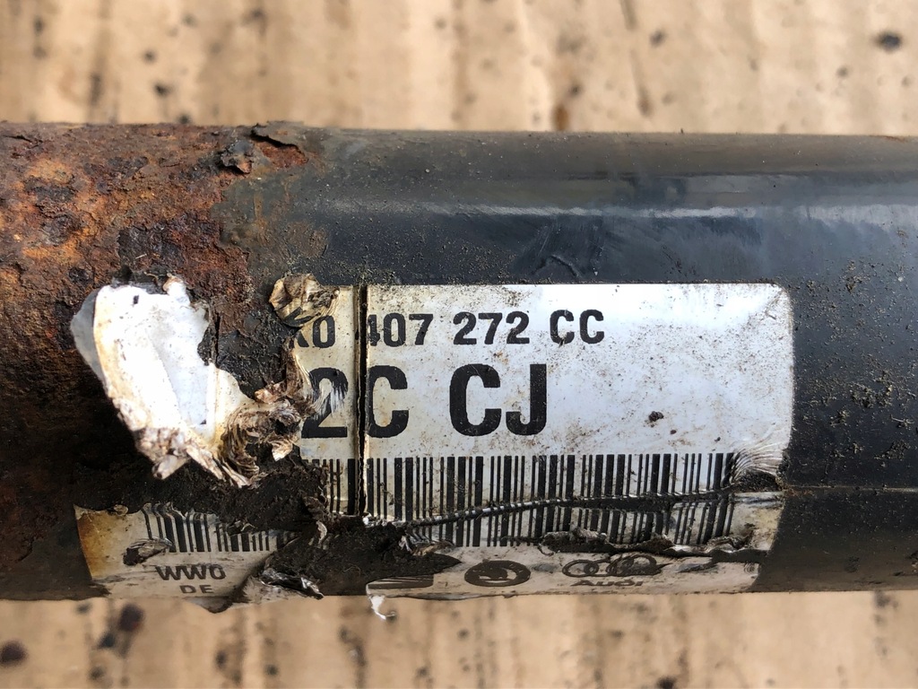 фото №5, Привідний вал права vw skoda audi 1k0407272cc