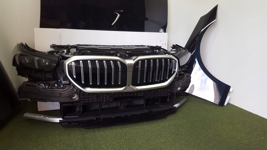 фото №12, Капот крыло led pas радиатор bmw g60 nowe 5 m набор карбон 416 shadow