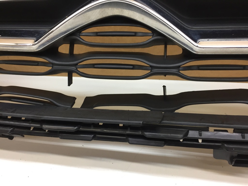 фото №3, Citroen ds4 решітка радіатора решітка радіатора хром оригінал