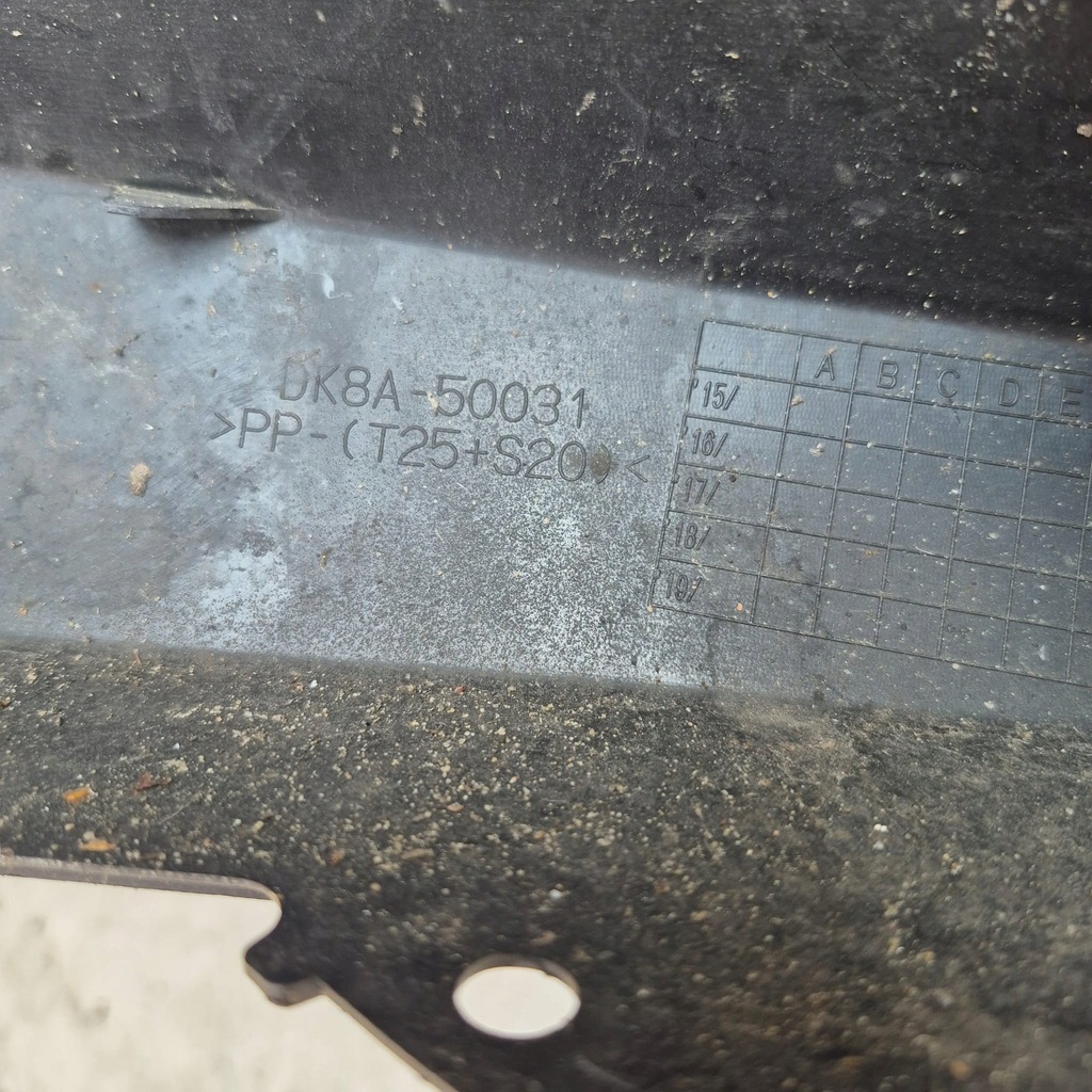 фото №15, Mazda cx3 cx-3 lift 18- бампер перед передний решётка радиатора dk8a-50031