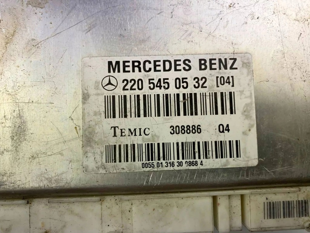 фото №9, Блок керування підвіска пневматичний задня mercedes-benz s w220 a2205450532
