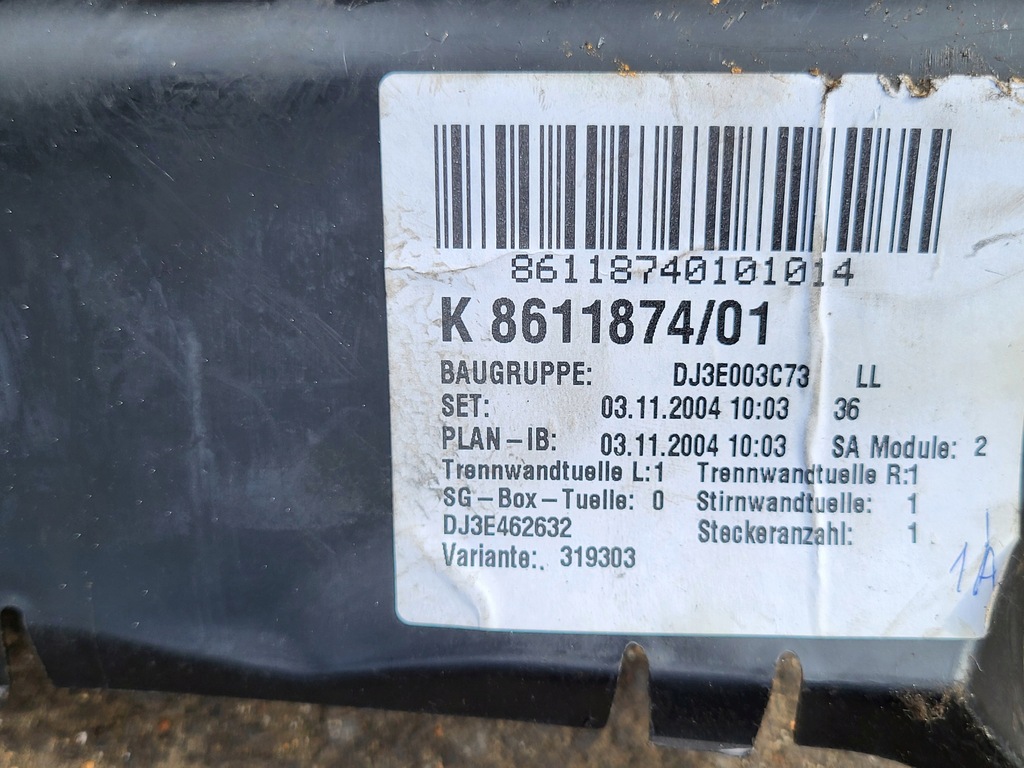 фото №16, Электропроводка жгут трубопровод кабели разъёмы mercedes e w211 оригинальный номер europa