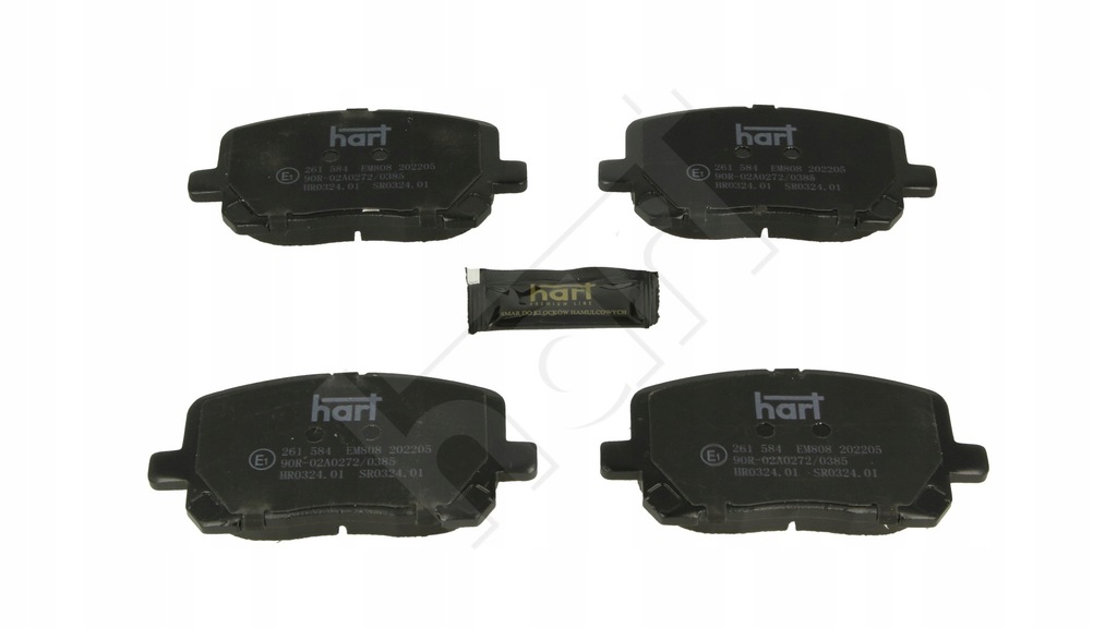 фото №1, Гальмівні колодки гальмівні перед toyota avensis verso, matrix