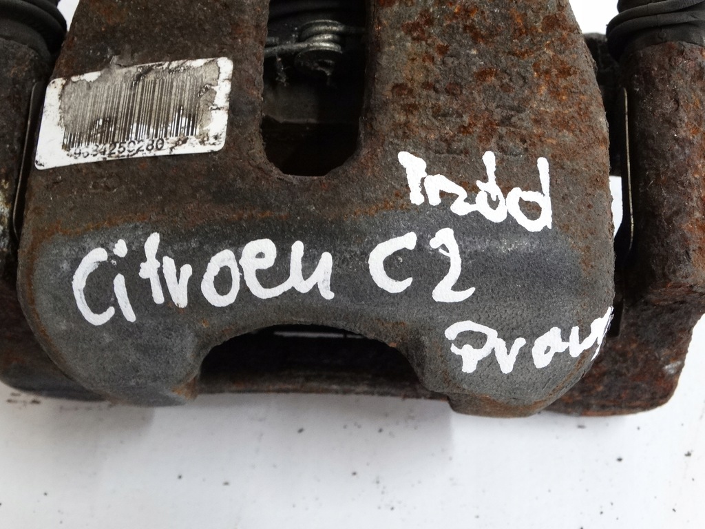 фото №7, Супорт гальмівний citroen c2 правий перед