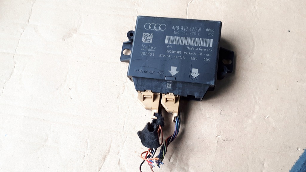 фото №1, A7 4g модуль блок управления pdc 4h0919475n a6 c7