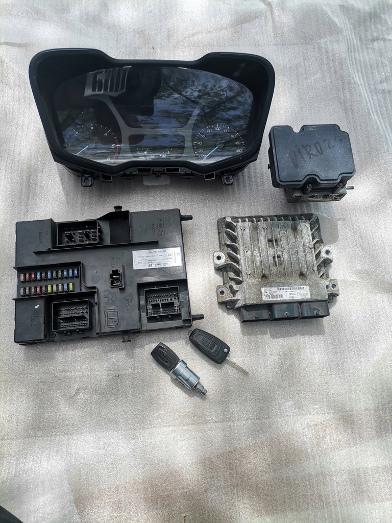 фото №1, Набір стартовий бортовий комп'ютер ford transit bk2112a650ac