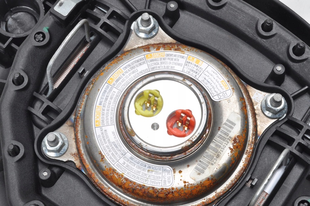 фото №8, Nissan qashqai j10 подушка повітряна водія подушка безпеки 98510-jd15c