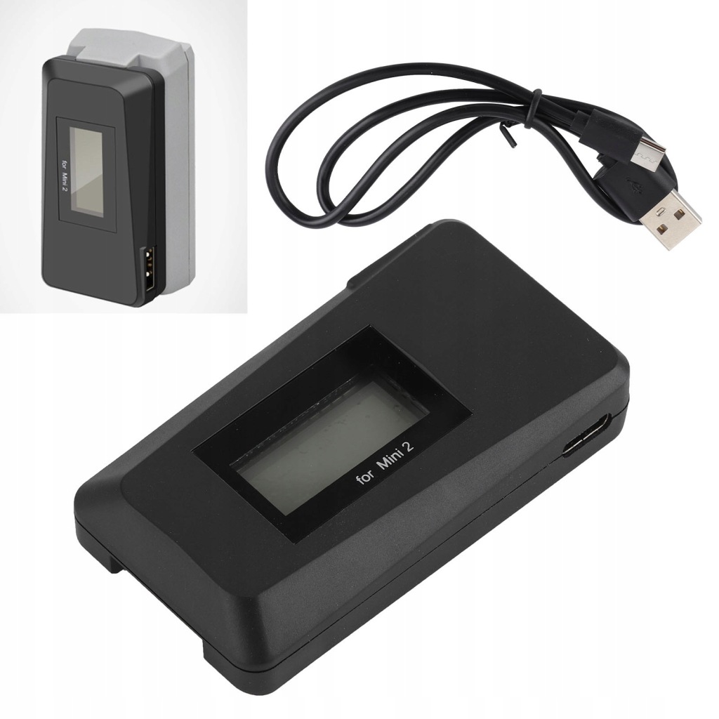 фото №11, Rc drone зарядний пристрій usb цифровий дисплей dla qc3.0 raqid hub зарядний dla