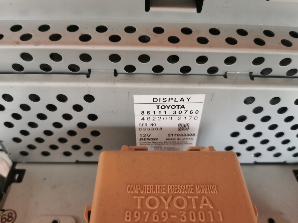 фото №3, Lexus gs 300 iii оригинальный номер радио заводской навигация 86111-53070