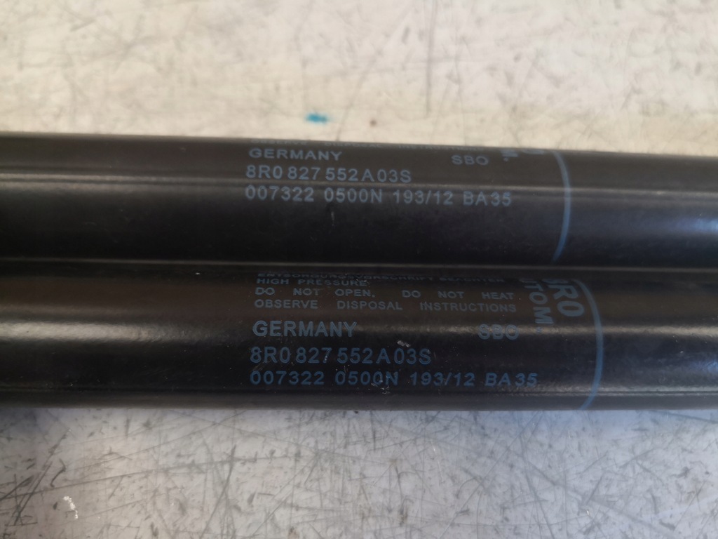 фото №5, Амортизатори кришки багажника лівий правий audi q5