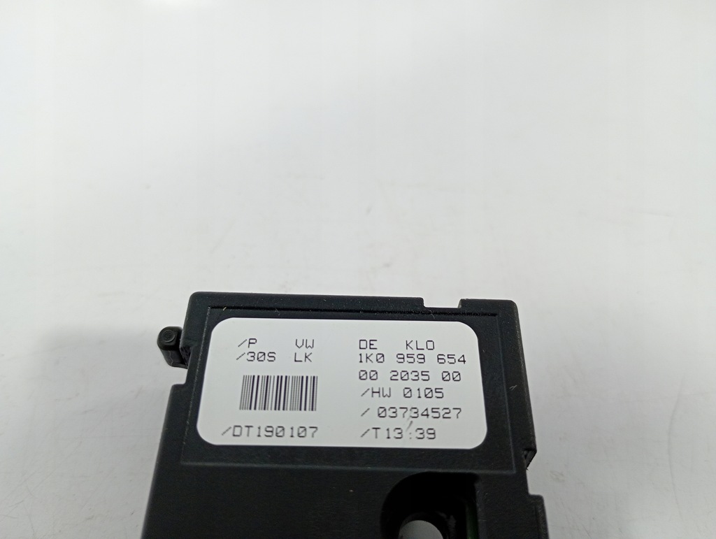 фото №5, Vw golf plus + 05-14 датчик kąta поворота оригинальный номер 1k0959654