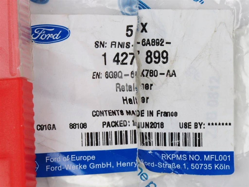 фото №9, Фиксатор форсунки втулка edge 2.0 tdci dw10c _ 1427899 _ 6g9q-6k780-aa