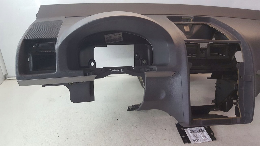 фото №8, Приборная панель консоль ремни vw touran ii 1,6 tdi