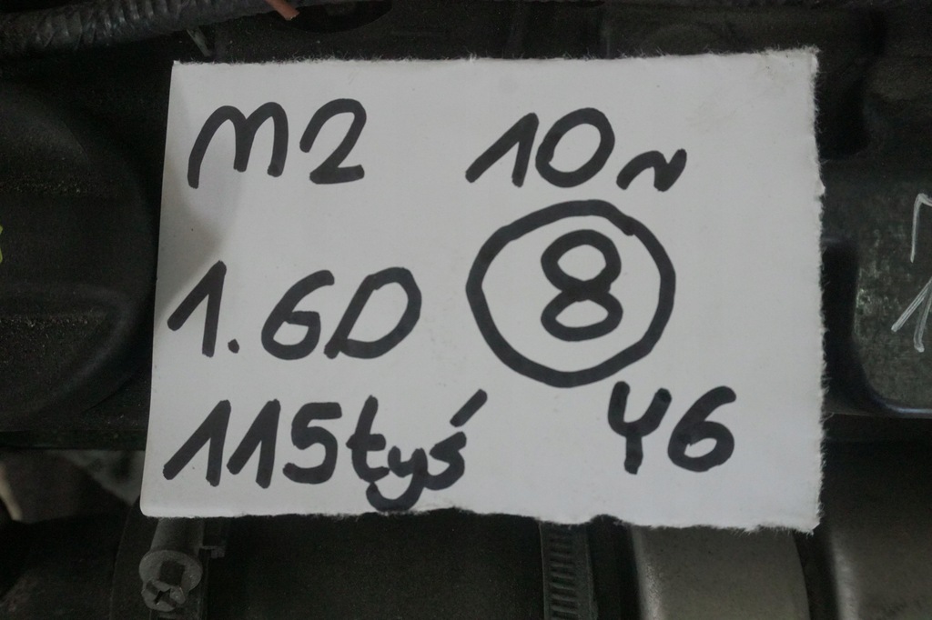 фото №10, Mazda 2 de 3 bl 5 двигатель y6 1.6diesel y6 focus mk3 c-max 5 cw mzr-cd 2010r