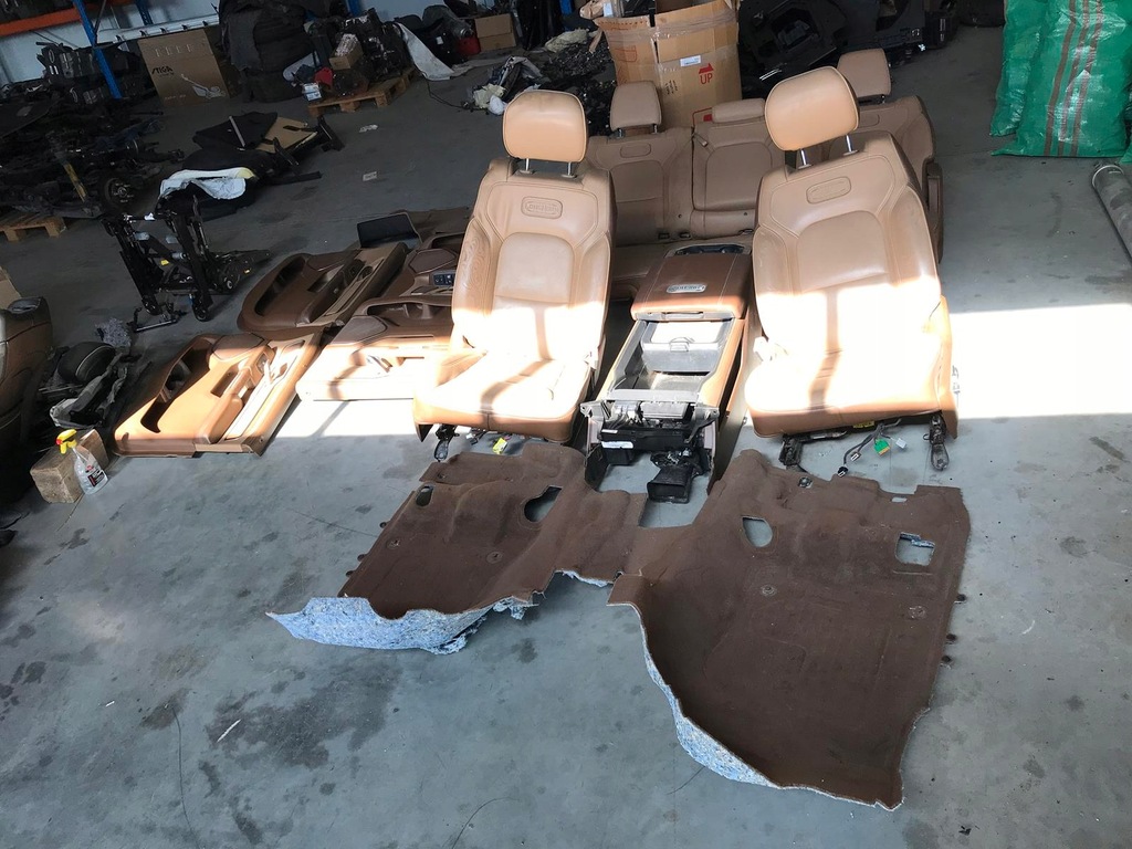 фото №1, Dodge ram dt 2019-2023 салон обивка сиденье сиденья longhorn