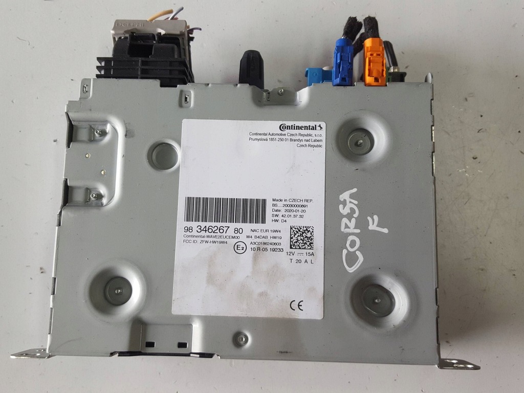 фото №1, Opel corsa f 2019r- радіо навігація 9834626780