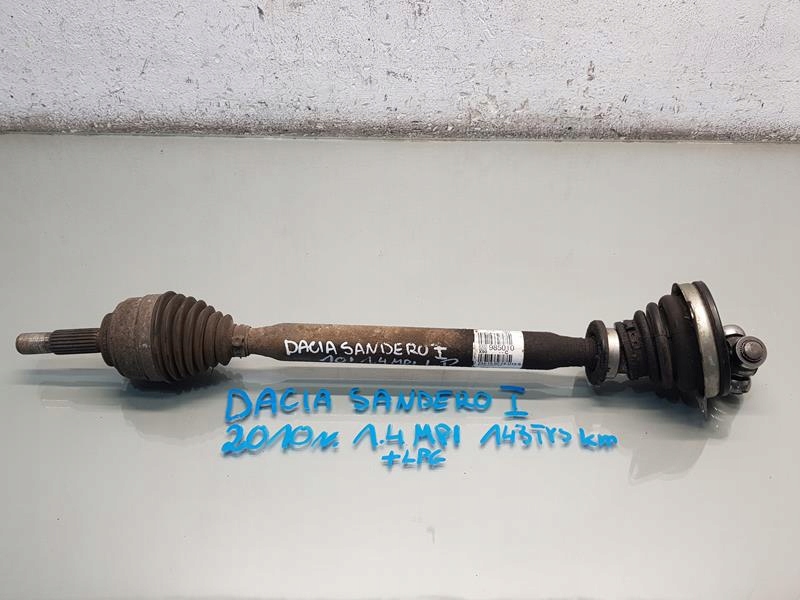 фото №1, Привідний вал ліва dacia sandero i 1.4 mpi 8200985010