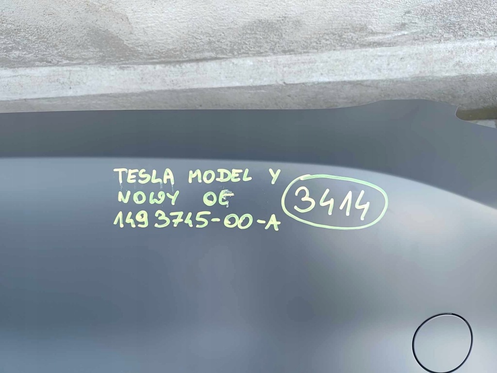 Купити Tesla model y бампер перед передній новий оригінал 3414