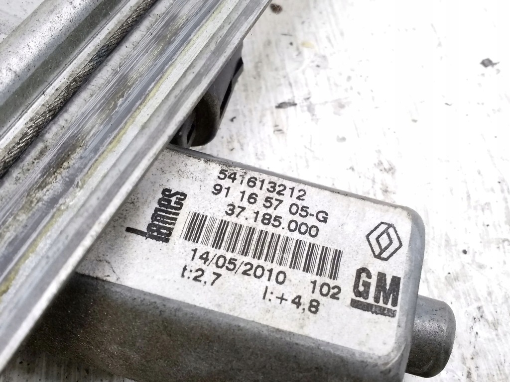 фото №8, Renault trafic ii x83 2010 правая сторона электрический подъемник стекло дверь