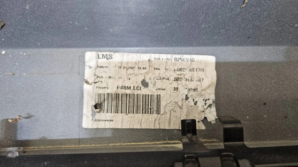 фото №14, Бампер перед передний bmw x1 f48 lift m-pakiet