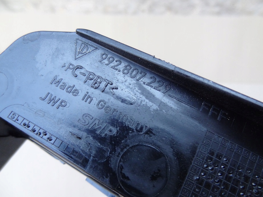 фото №8, Комплект ліва права повітропровід повітря решітка жалюзі porsche 911 992