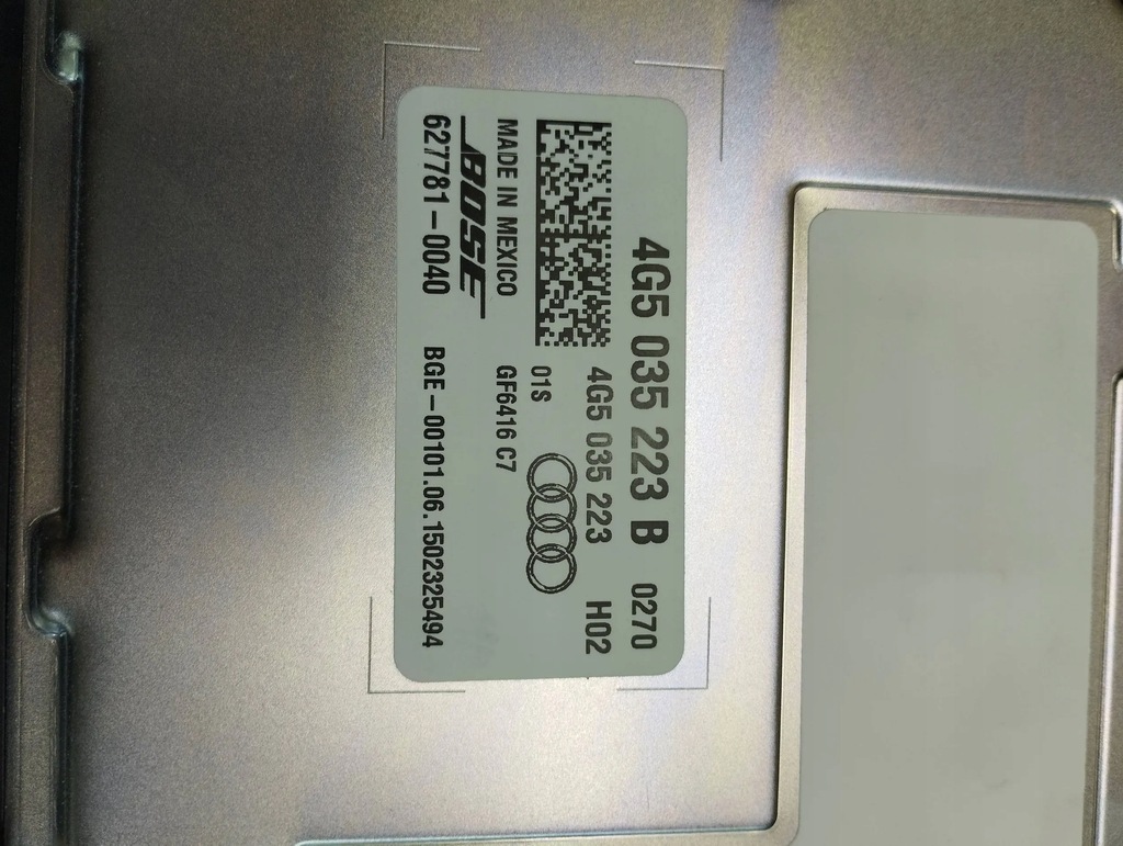 фото №15, Audi a6 c7 динамики усилитель bose 4g5035223b