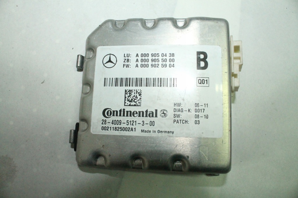 фото №1, Камера модуль скло лобове mercedes a0009050438