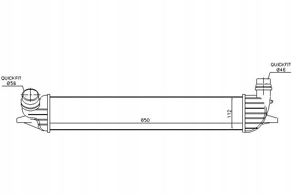 Купить Nissens 96625 радиатор воздуха наддувочный