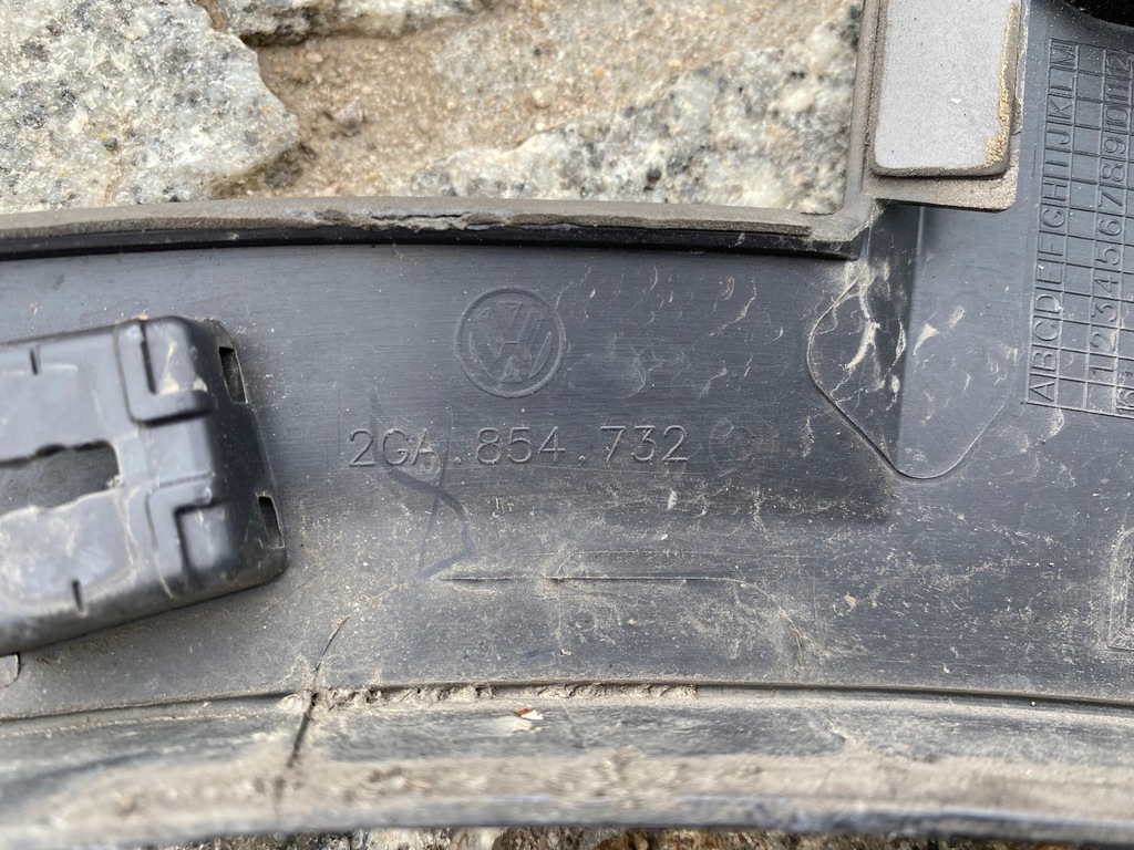 фото №12, Vw t-roc 2ga молдинг крила правий перед 2ga854732c оригінал