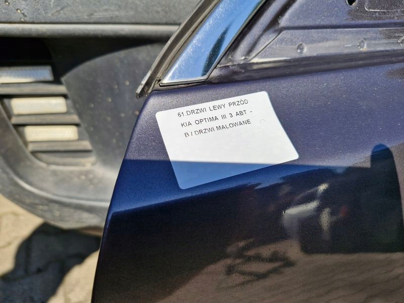 фото №3, Kia optima 3 iii двері лівий перед ліва передні abt