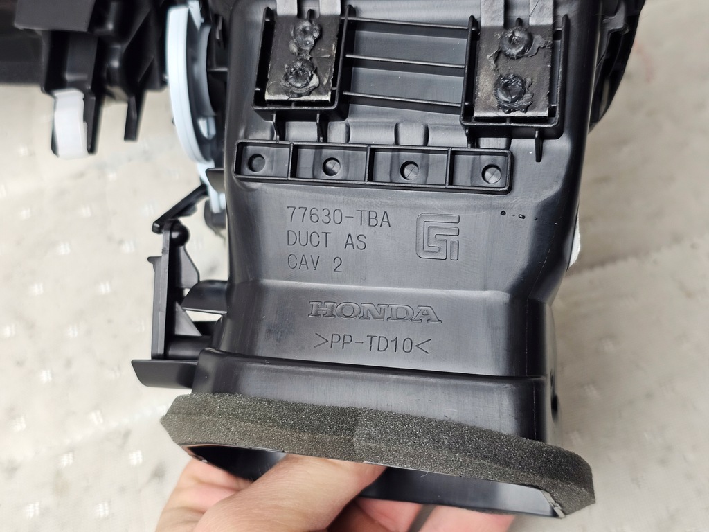 фото №8, Решётка обдув впуск dekor молдинг защита консоли honda civic x карбон