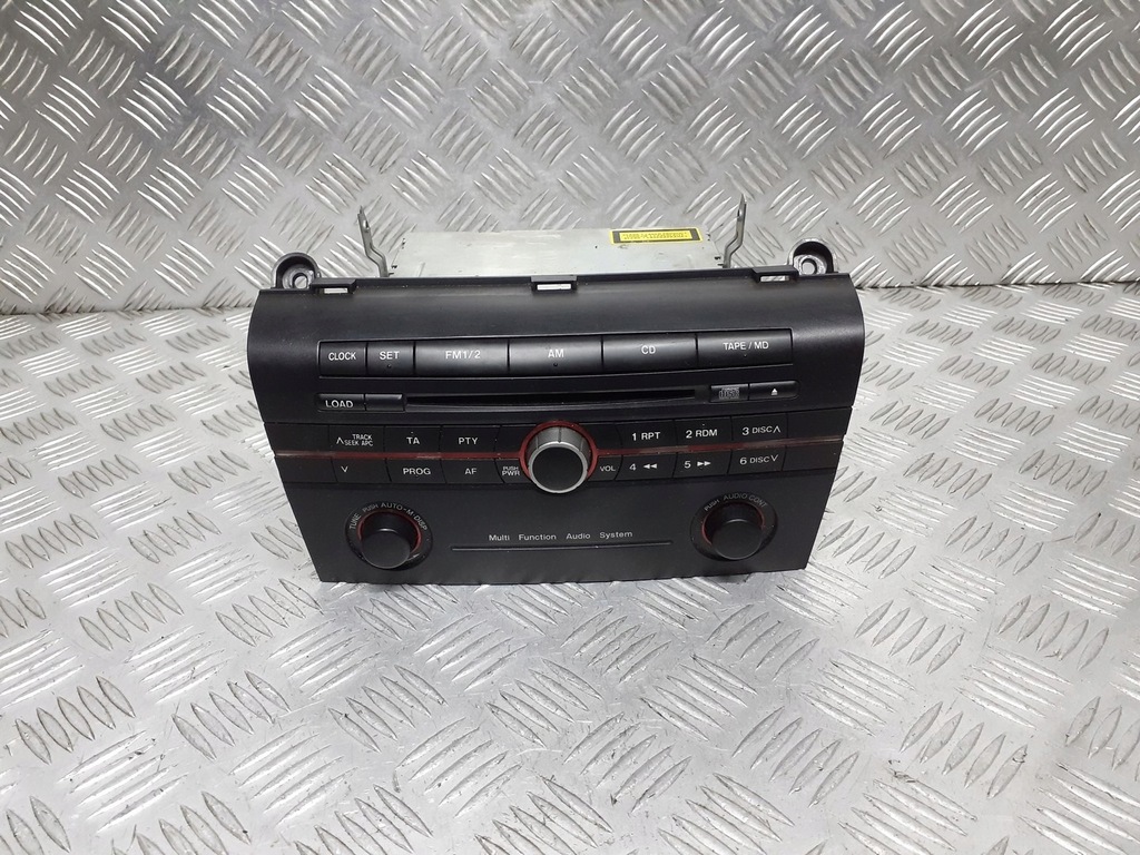 фото №1, Радіо заводський cd mazda 3 bk bp4l66950a